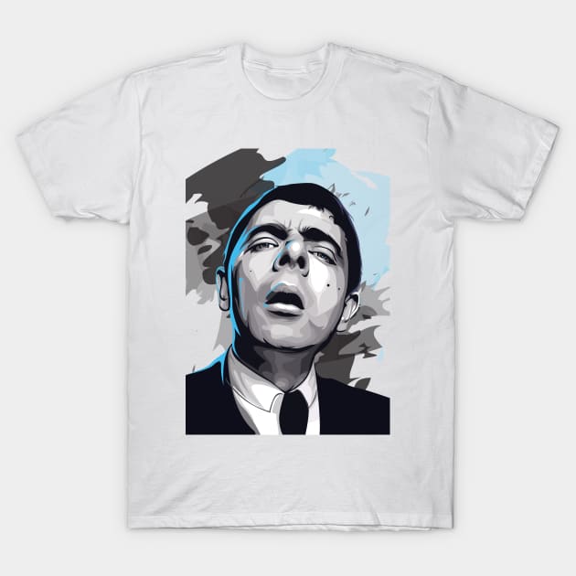 Mr. Bean Portrait T-Shirt by Laksana Ardie Store